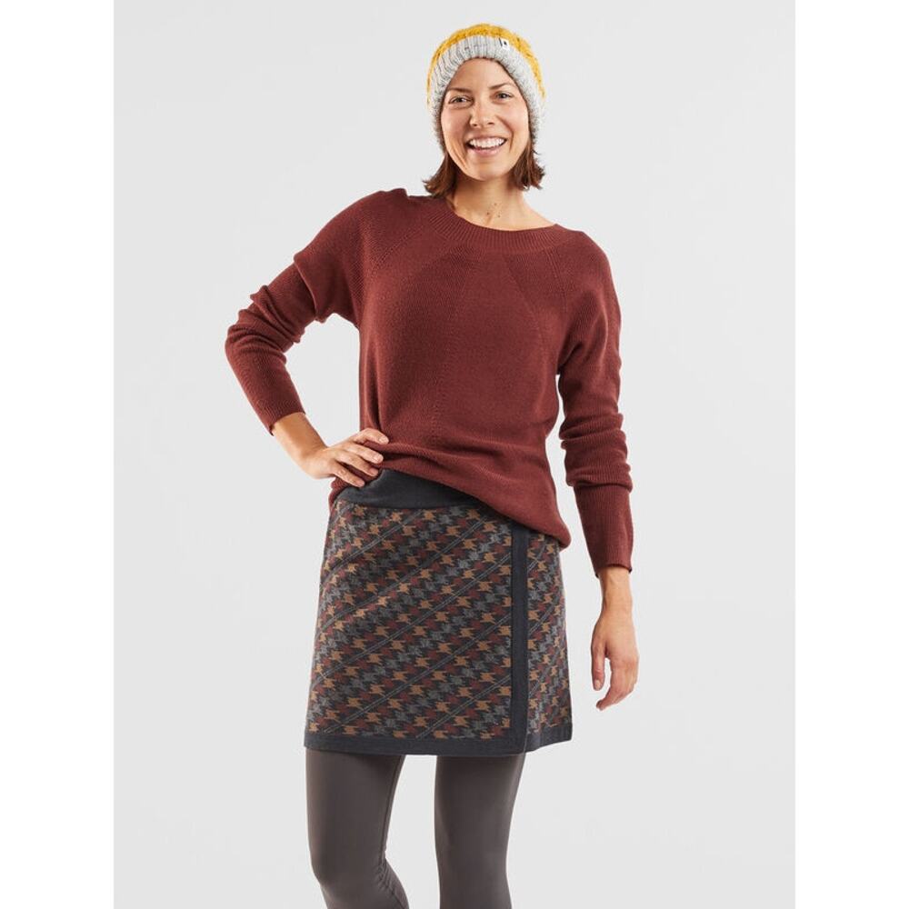 Title Nine That's A Wrap Skirt Houndstooth